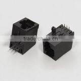 Side Entry RJ11 Modular PCB Jack Left Position