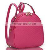 Chain Pattern Fashion Handbag New Leisure Girls PU Shoulder Backpack Bag thumbnail-2