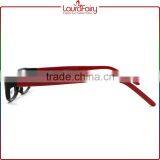 Laura Fairy Most Popular Hand Made Elegant Lady Red Black Acetate Optical Frames thumbnail-3