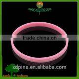 Personality Design Simple Pink Silicone Wristband thumbnail-1