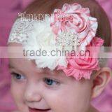 High Quality1" Width Stretch Lace Elastic Trim by Yards IN STOCK,lace Elastic Wholesale Baby Headbands Fold Over Elastic Foe thumbnail-5