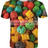 Custom Sublimation t shirt/3d printing t shirt /all over printed t shirt