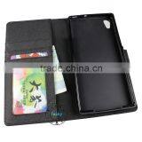 Belt Clip Wallet Flip Folio Leather Purse Case Cover For Sony Xperia Z4 Fancy Case , China Supplier thumbnail-2