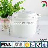 China Suppliers Wholesale Soup Tureen, White Ceramic Stew Pot With Lid