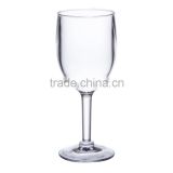 SEDEX factory wholesale plastic durable wine glass