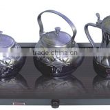 Enamel Metal Warming Tray / Electric Hot Plate / Teapot 400W