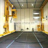shot blasting room