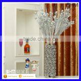 40cm Tall Silver&gold Plating Modern Large Ceramic Floor Vases With Artifical Flowers Decor thumbnail-1