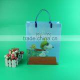 2016 Hot Sale Promotional Plastic Handle Bag, Cartoon Gift Bag, Plastic pp Bag With Logo