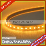 SV Yellow Led Flexible Strip Tube Waterproof IP66 SMD 3528 600Led/Roll Stripe Light Lowest Price