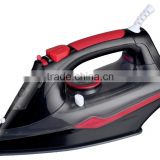 Big size and full function 2600W powerful household plastic steam iron