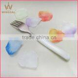 Porcelain and Ceramic Handle Fork thumbnail-1