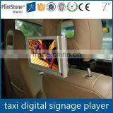 FlintStone 7 Inch Taxi Video Player, Automobile Advertising Player, Lcd Advertising Player thumbnail-2