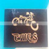 Branded Logo Leather pu Thin Patches for Demin