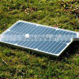 18W Tempered Glass Laminated Sunpower Solar Panel Price China thumbnail-2