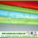 pp cross design non woven fabric for shoe linling, colorful non woven fabric in roll (pp cambrelle) made in china