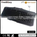 Shenzhen Waterpoof USB Brands Gaming Keyboard for Computer thumbnail-6