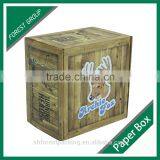 LUXURY CARDBOARD BOX FOLADBLE SHIPPING CARTON