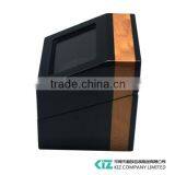 Deluxe Automatic Wooden Watch Winder With Acrylic Window thumbnail-4