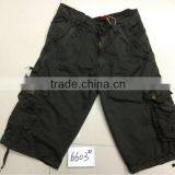 Men Fashion Cargo Short Pant Stock for Wholesale
