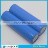 Cylindrical li-ion battery cell 3.7V rechargeable 18650 2600mah