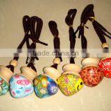 Hot Selling Car Perfume Bottle Car Air Freshener Bottle Wooden Cap thumbnail-1