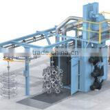 Continuous Hanging Chain Shot Blasting Machine For LPG Cylinder thumbnail-2