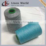 26 NM (16S) 44LEA 100%Linen Melange Yarn For Knitting