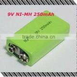 NI-MH Battery 9 Volt 9V NIMH Rechargeable Battery 110 160 180 250 mAh