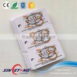 Printed Plastic Customized Keychain Combo PVC Cards With Qrcode thumbnail-2