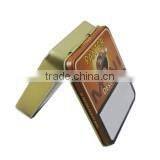 Square Cigarette Tin Box&cigar Tin Box&smoke Tin Box Cigarette Tin Box