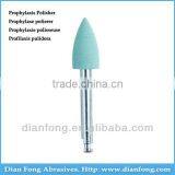 Ar103F Light Green RA Shank Low Speed Bullet Silicone Rubber Prophylaxis Abrasives For Polishing Ceramic Dental Cabinets