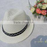 2015 New Hot Fashion Hotsell Custom Hot Sale Fashion Straw Fedora Hat thumbnail-3