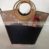 High Quality Best Selling Eco-friendly Bamboo Bag With Handle Made in Vietnam thumbnail-1
