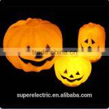 Creative Halloween LED Paper Scary Pumpkin Hanging Lantern DIY Party Decoration