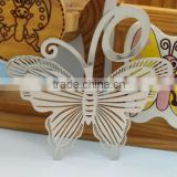 Metal contracted personalized butterfly cute cartoon Bookmarks for wedding decoration/customized butterfly bookmark for office
