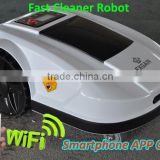 The Newest 4th Generation Smartphone App Control Robot Lawn Mower With Water-proofed Charger