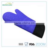 Water proof silicone mitts with cotton lining