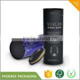 Personalized Round Tube Cylinder Paper Wine Gift Box thumbnail-2