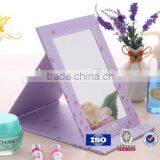 Vanity Mini Folding Hair Brush With Mirror Quality Choice thumbnail-2