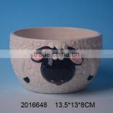 High Quality Ceramic Sheep Cup With Saucer Set,ceramic Sheep Coffee Cup and Saucer Set thumbnail-5