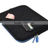 Shenzhen Factory Shockproof Waterproof Lightweight Tablet Pouch With Zipper