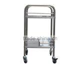 Hot Sale Moveable Hospital Stainless Steel Cart With Wheels thumbnail-2