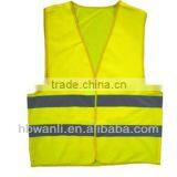 SMS vest with reflective tape/nonwoven vest with reflective