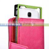 Geek by Vigo Woman's Wristlet Built-in Stand Wallet Clutch Combine Matri x Feature for 4.7-5.1'' Universal Smartphone Case