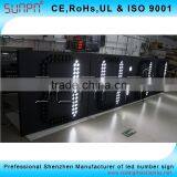 Iran 45Inch White Color 88:88 and 88:88:88 Time and Temp Led Sign and Digitals Time Clock thumbnail-4