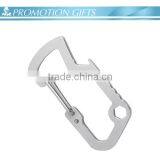 Design Stainless Steel Multifunctional Caming Carabiner With Bottle Opener thumbnail-1