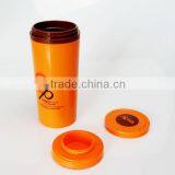 400 ml Food Grade PP Plastic Vacuum Bottle With Tea Holder thumbnail-3