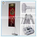 Outdoor Flying Flag Banner Stand With Water Tank Base, 5 M Flag Pole Display Stand.