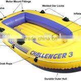 Large Promotional Pvc Inflatable Boat, Fishing Boat thumbnail-4